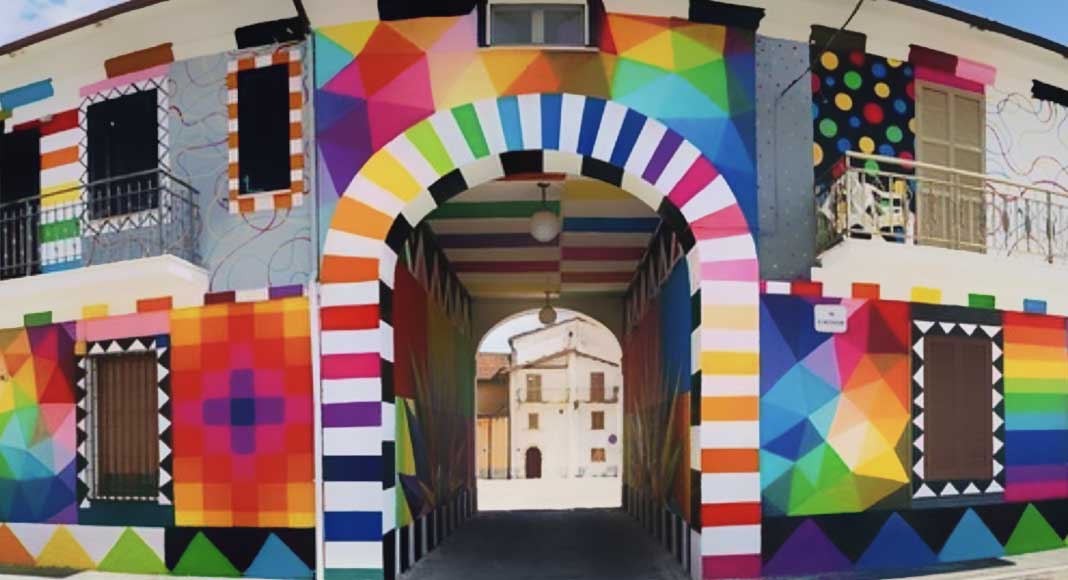 Ad Aielli ritorna la street art grazie al festival Borgo Universo