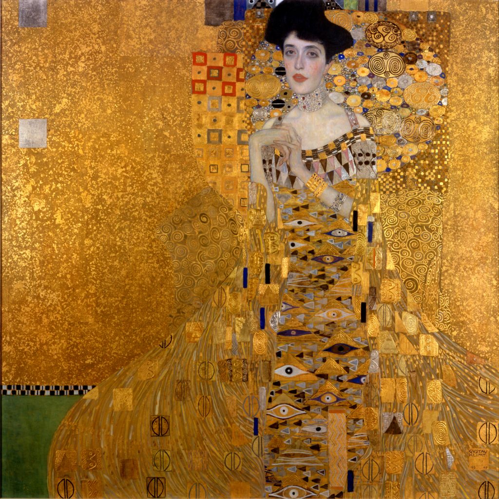 Gustav_Klimt woman in gold