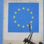 Scompare il murale di Banksy contro la Brexit