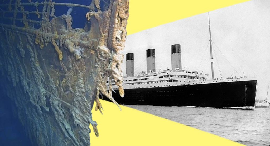 Ultime notizie dal Titanic, la nave si sta deteriorando