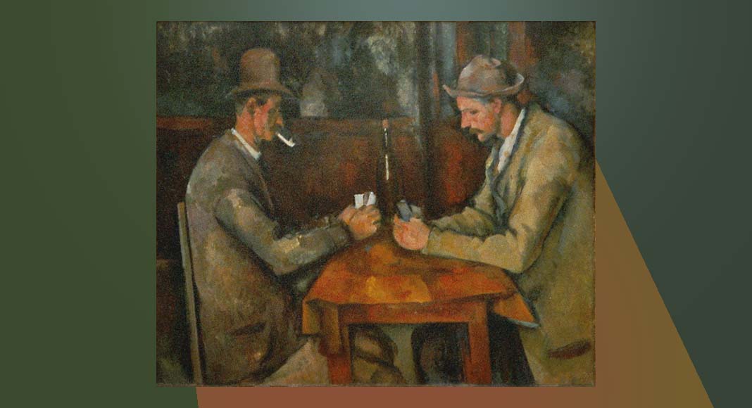 “I giocatori di carte“ di Paul Cézanne, un quadro senza tempo