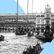 3 novembre 1966, quando le immagini di Venezia sommersa fecero il giro del mondo 2 acquagranda venezia