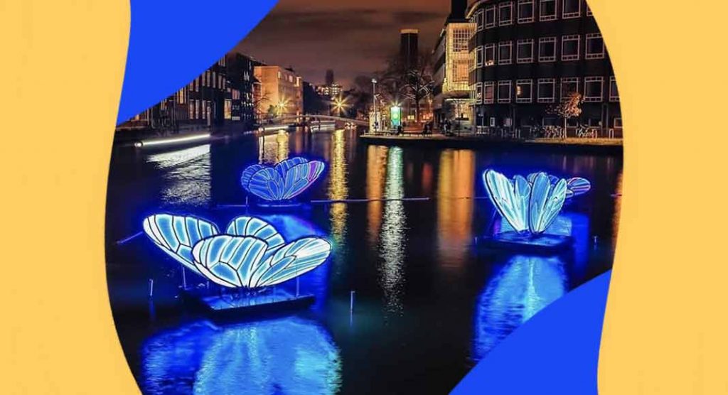 Amsterdam Light Festival, la magia delle luci nei canali olandesi