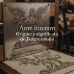 Ante litteram origine, significato e curiosità di una formula senza tempo