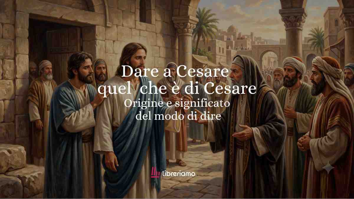 "Dare a Cesare quel che è di Cesare": origine, significato e attualità di un modo di dire immortale 1 Dare a Cesare quel che è di Cesare origine, significato e attualità di un modo di dire immortale
