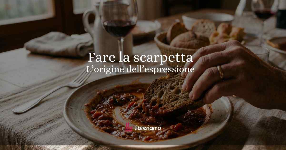 "Fare la scarpetta", l'origine del modo di dire tra tavola, galateo e tradizione 1 Fare la scarpetta, l'origine del modo di dire tra tavola, galateo e tradizione