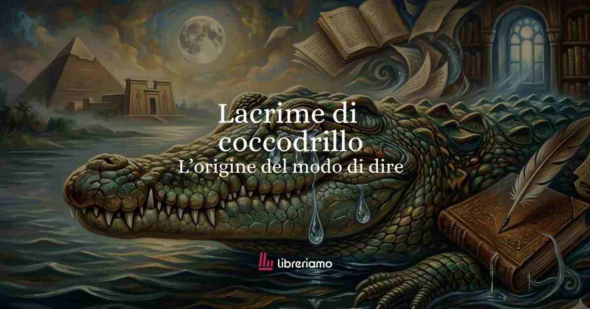 Lacrime di coccodrillo, origine di un modo di dire tra biologia e letteratura