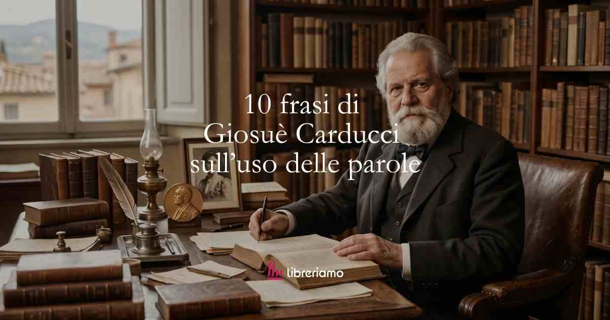 10 frasi di Giosuè Carducci che ci insegnano a non sprecare le parole 1 10 frasi di Giosuè Carducci che ci insegnano a non sprecare le parole