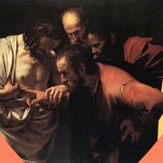 L'incredulità di San Tommaso, Caravaggio dipinge il mistero della vita 3 caravaggio