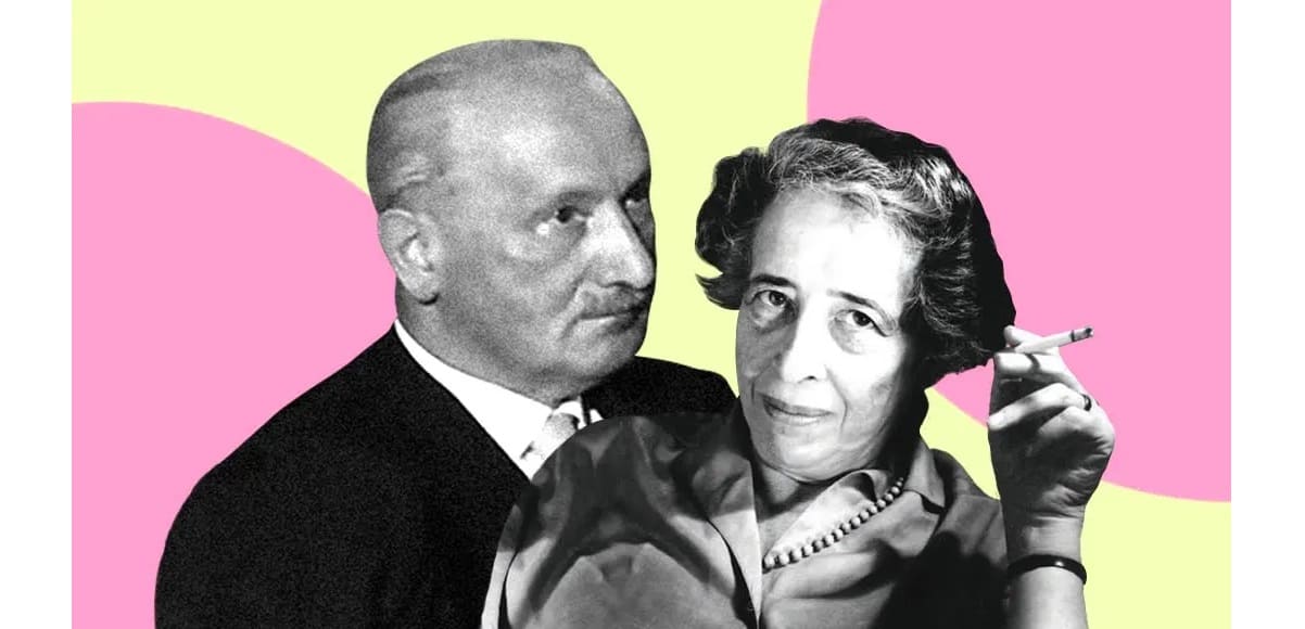 "Io non potrò mai averla per me", l'amore tra Heidegger e Arendt