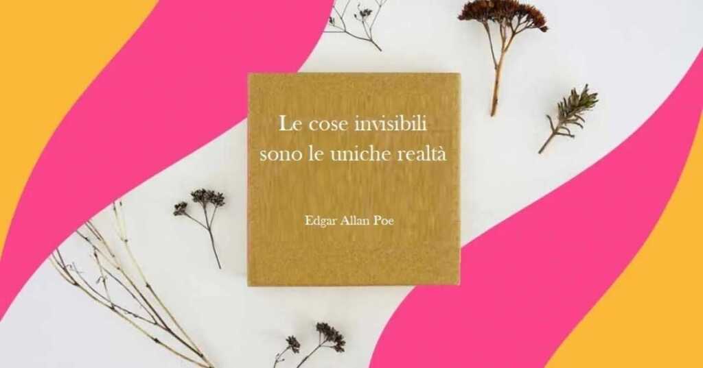 Una frase di Edgar Allan Poe sull'importanza di andare oltre le apparenze