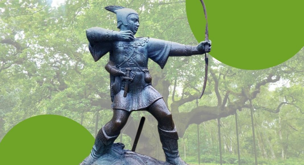 Robin Hood, i luoghi della leggenda dell'opera di Alexandre Dumas