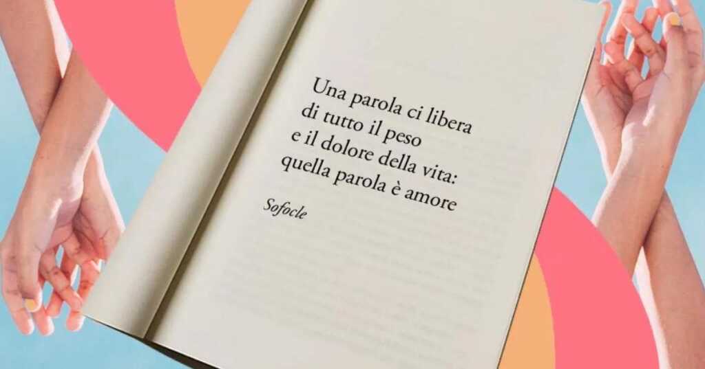 Una frase di Sofocle sul valore liberatorio dell'amore