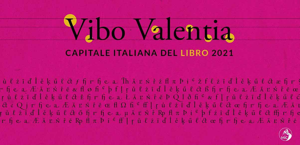 Vibo Valentia è la Capitale italiana del Libro 2021