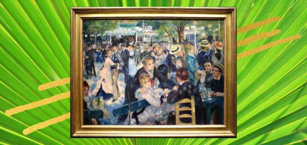 Renoir e la leggiadria di Parigi con il "Ballo al Moulin de la Galette"