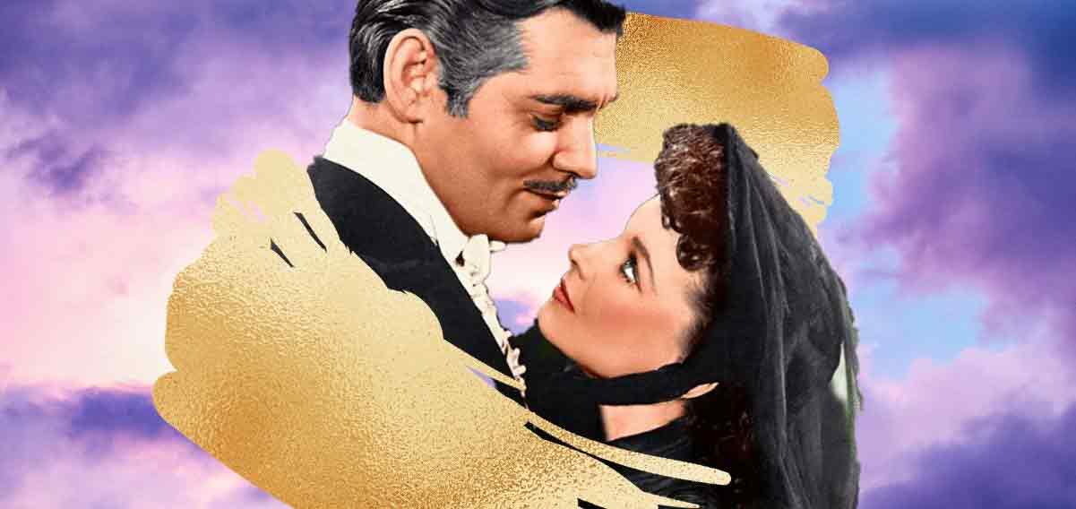 Rossella O’Hara e Rhett Butler, l’amore impossibile di “Via col Vento”