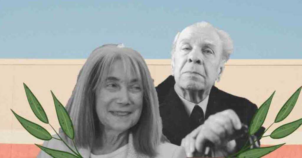 Jorge Luis Borges e Maria Kodama, un amore senza età