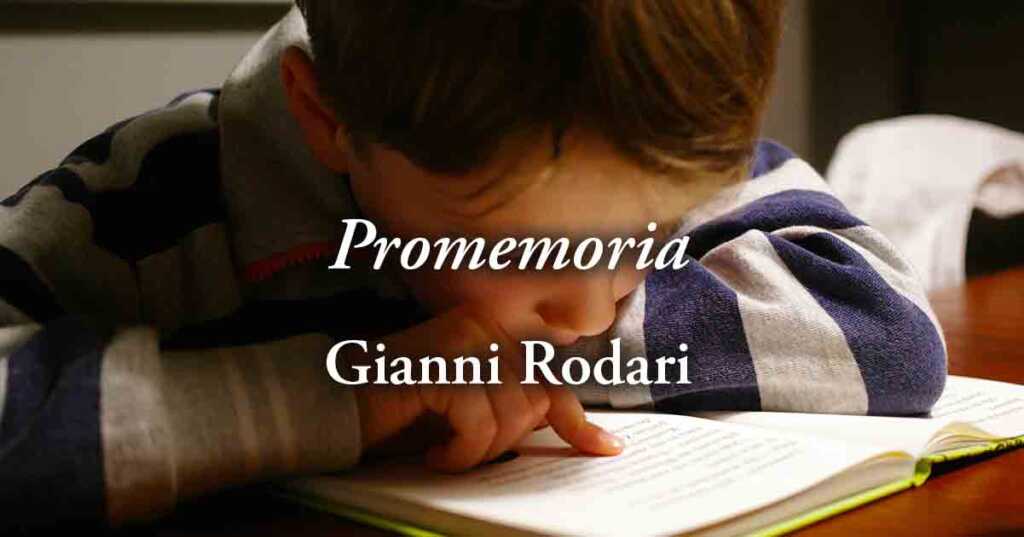 Promemoria, la poesia di Gianni Rodari per dire basta alla guerra