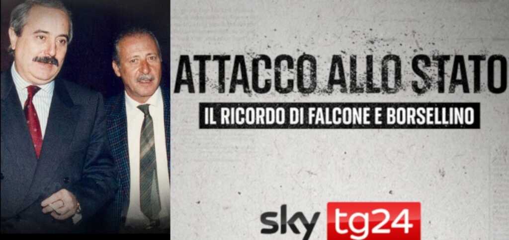 “Attacco allo Stato”, lo speciale di Sky a 30 anni dalla scomparsa di Falcone e Borsellino