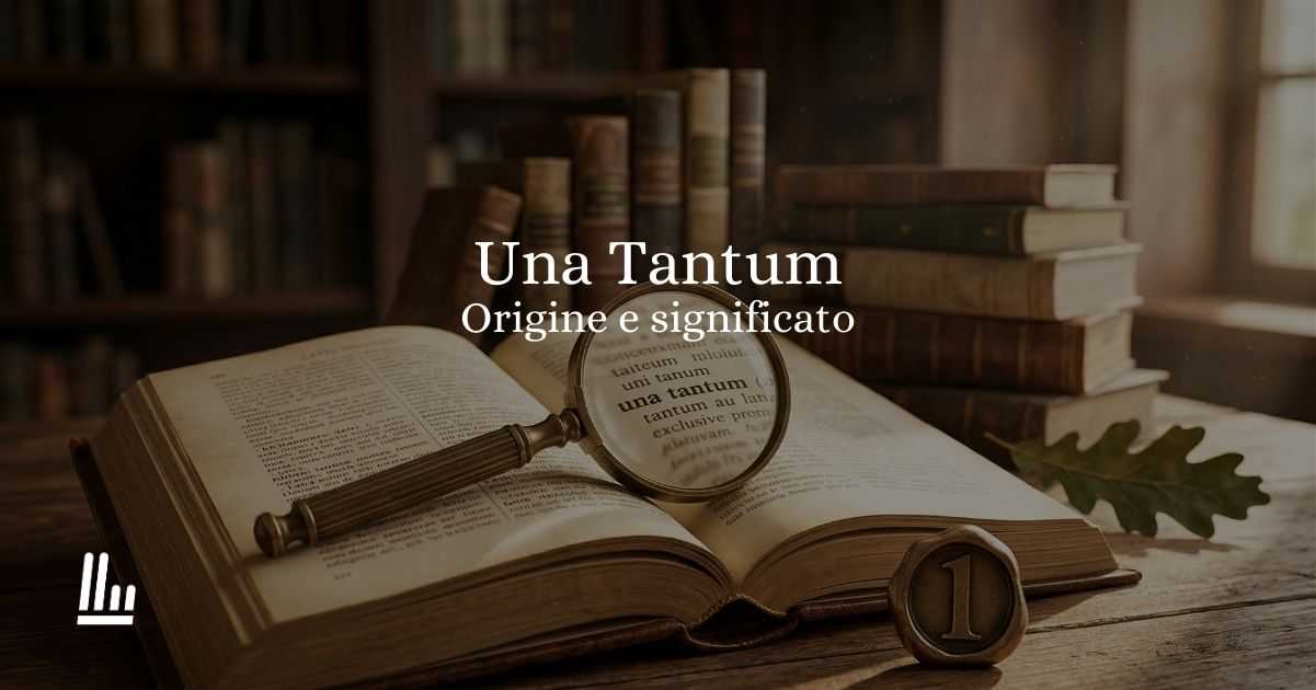 Una tantum, origine e significato della locuzione che (quasi) tutti usiamo male