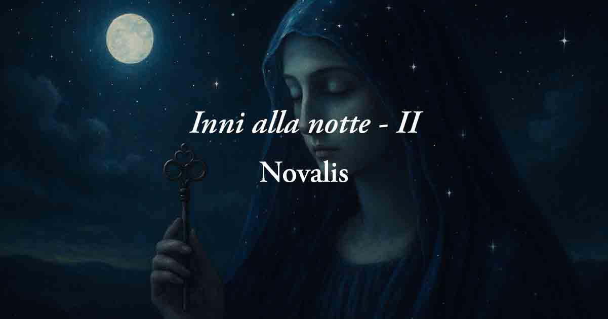 Inni alla notte - II (1800) di Novalis, il manifesto sul valore della fede e dell'amore 2 Inni alla notte - II (1800) di Novalis, il manifesto sul valore della fede e dell'amore