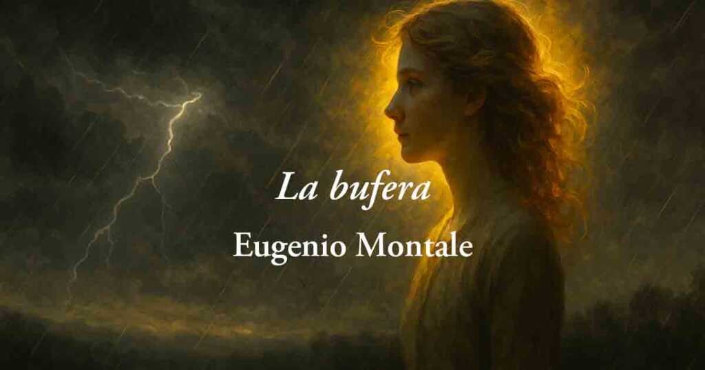 La bufera (1940) di Montale, poesia sulla guerra e il valore dell'amore