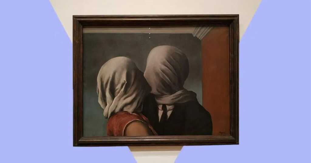 "Gli amanti" di Magritte, il dipinto che esprime l'impossibilità dell'amore