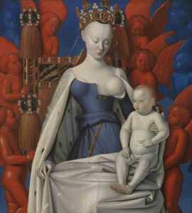 Jean Fouquet, Madonna col bambino