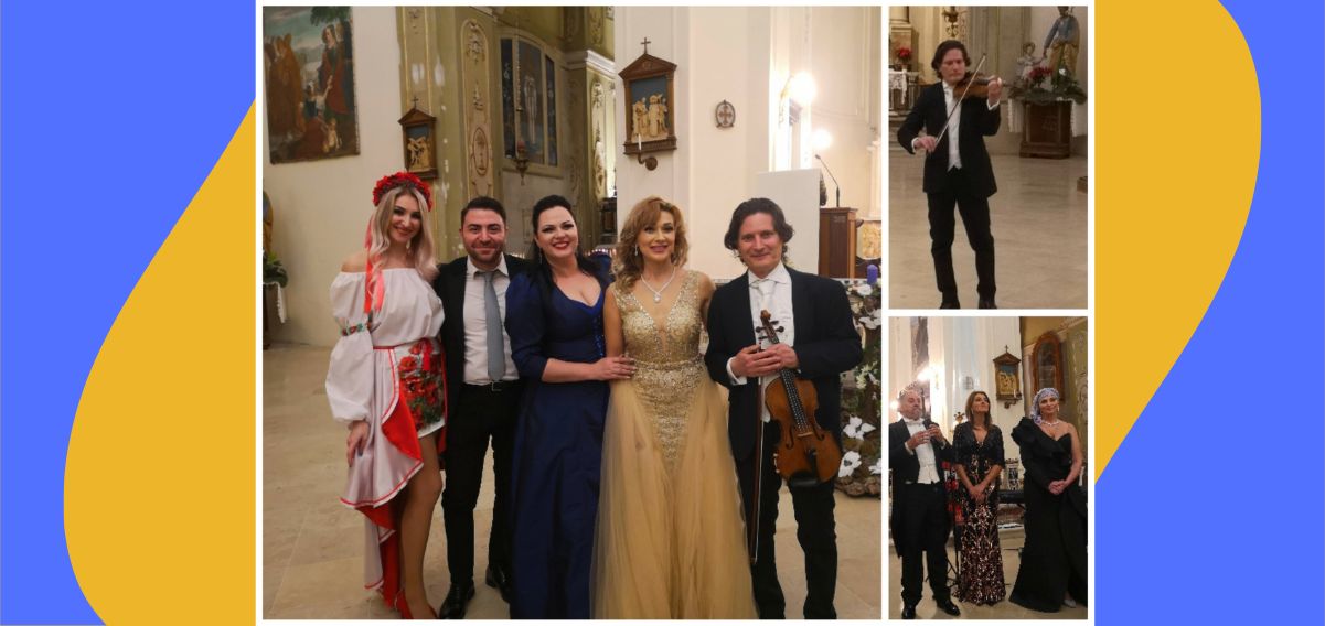 Gran Concerto Lirico, artisti italiani e ucraini insieme per la pace