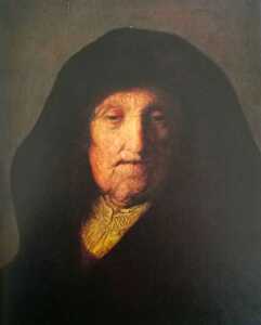  ‘Madre dell'artista’” di Rembrandt van Rijn
