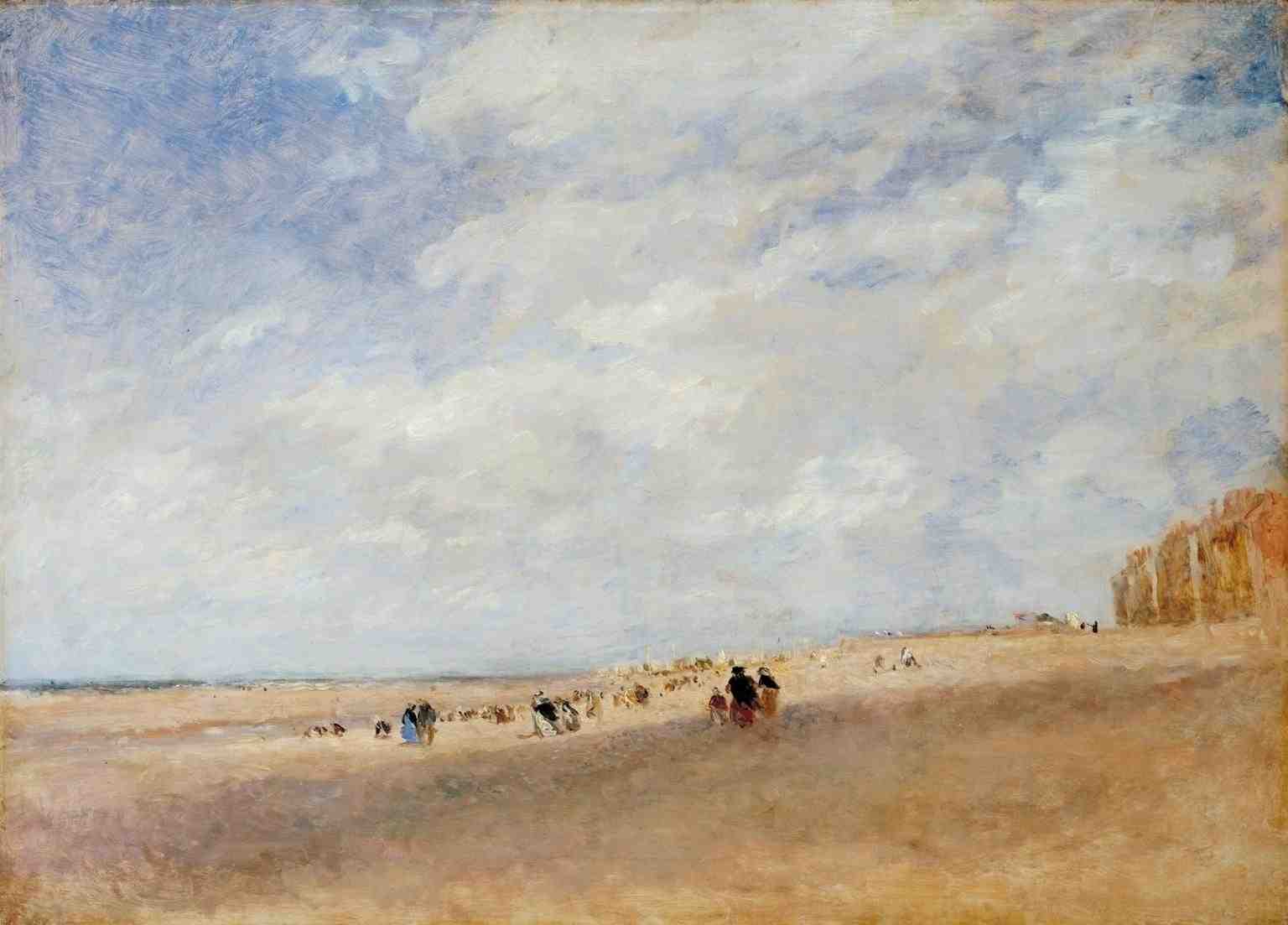 David Cox - Rhyl Sands, 1854