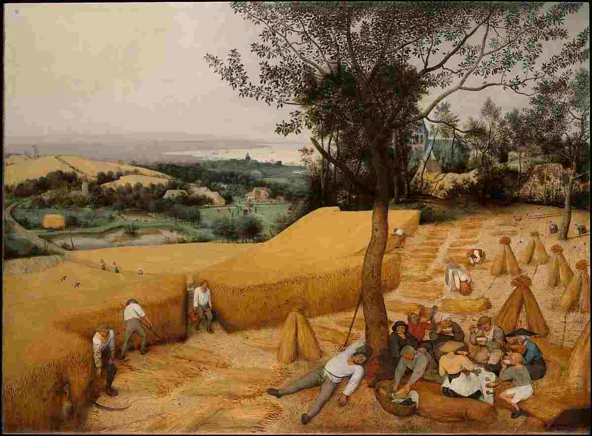 Pieter Bruegel il Vecchio – The Harvesters, 1565