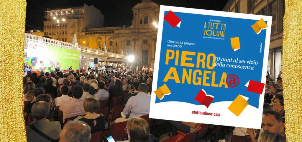 L'omaggio a Piero Angela inaugurerà "A tutto volume" a Ragusa