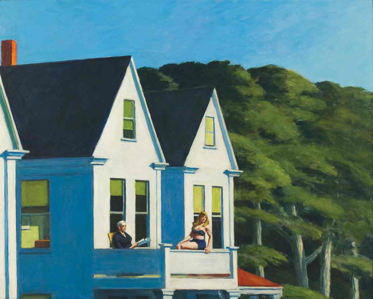 Edward Hopper – Second Story Sunlight, 1960