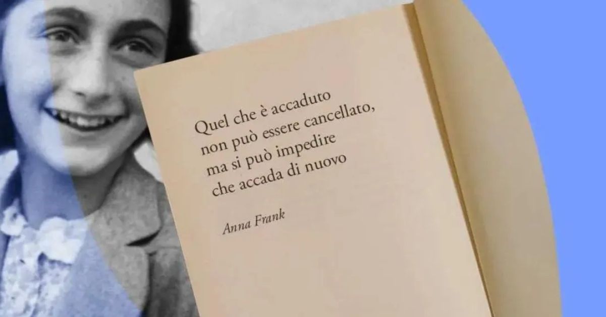 Perché è fondamentale non dimenticare? L'insegnamento di Anna Frank in una frase
