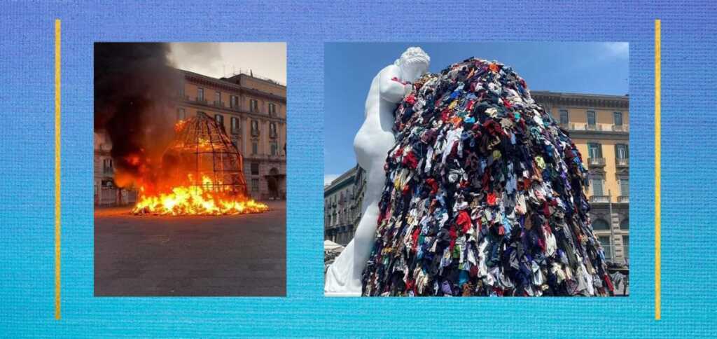 Distrutta da un incendio a Napoli la "Venere degli stracci" di Pistoletto