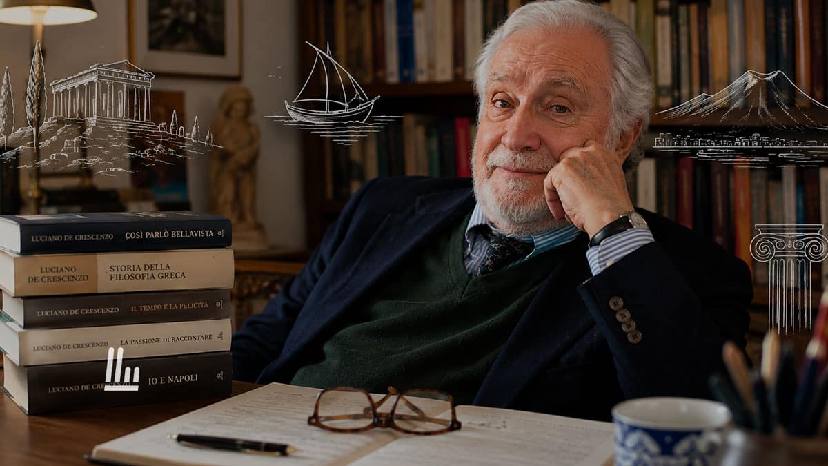Luciano De Crescenzo: le 10 frasi più belle tratte dai suoi libri per celebrare il genio della pop filosofia 1 Luciano De Crescenzo: le 10 frasi più belle tratte dai suoi libri per celebrare il genio della pop filosofia