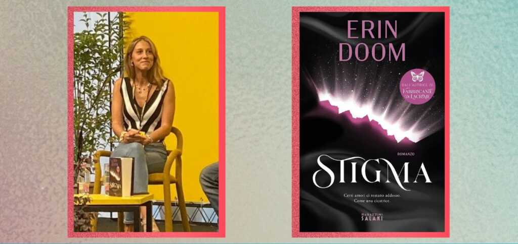 Il nuovo romanzo "Stigma" e il successo svelato di Matilde, alias Erin Doom