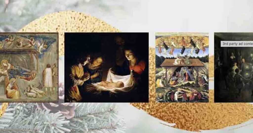 16 opere d'arte ispirate al Natale alla Natività