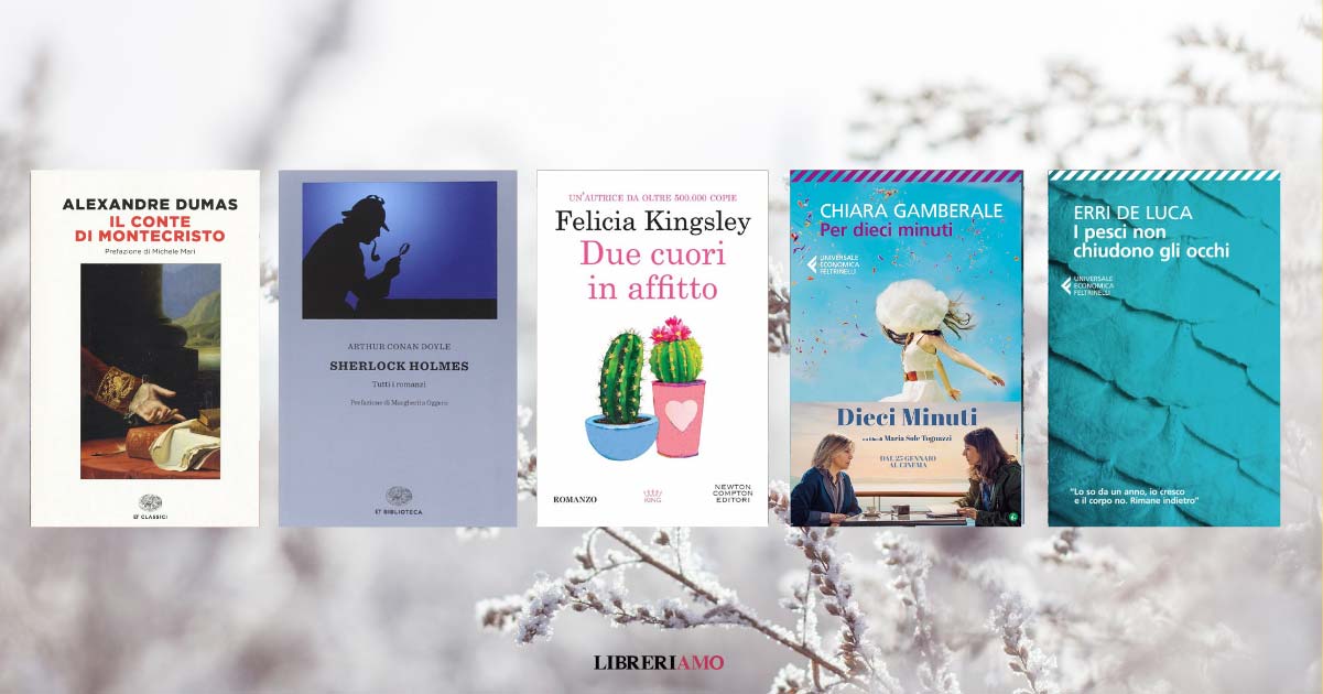 5 libri da leggere per cominciare bene l'anno nuovo