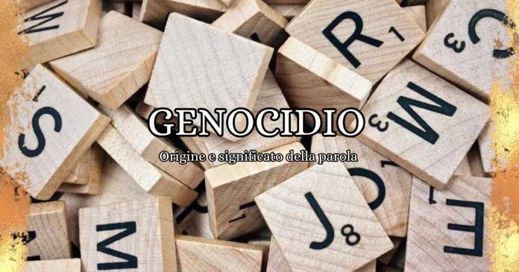 Cosa significa "Genocidio"? La lezione di Roberto Vecchioni