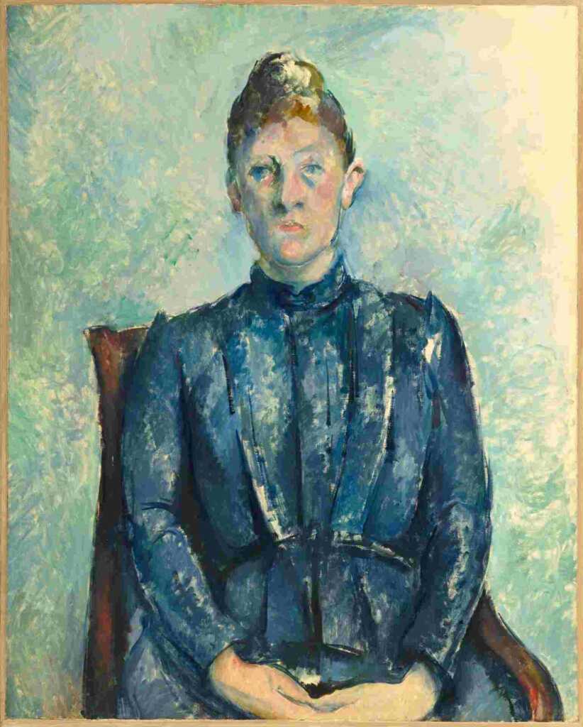 Paul Cézanne, Portrait de Madame Cezanne (© 2024 RMN-Grand Palais / Hervè Lewandowski / RMN-GP / Dist. Photo SCALA, Firenze)