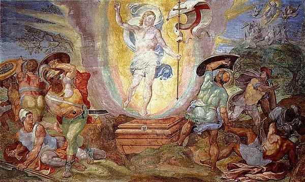 “Resurrezione di Cristo” di Domenico Ghirlandaio e Hendrik van den Broeck