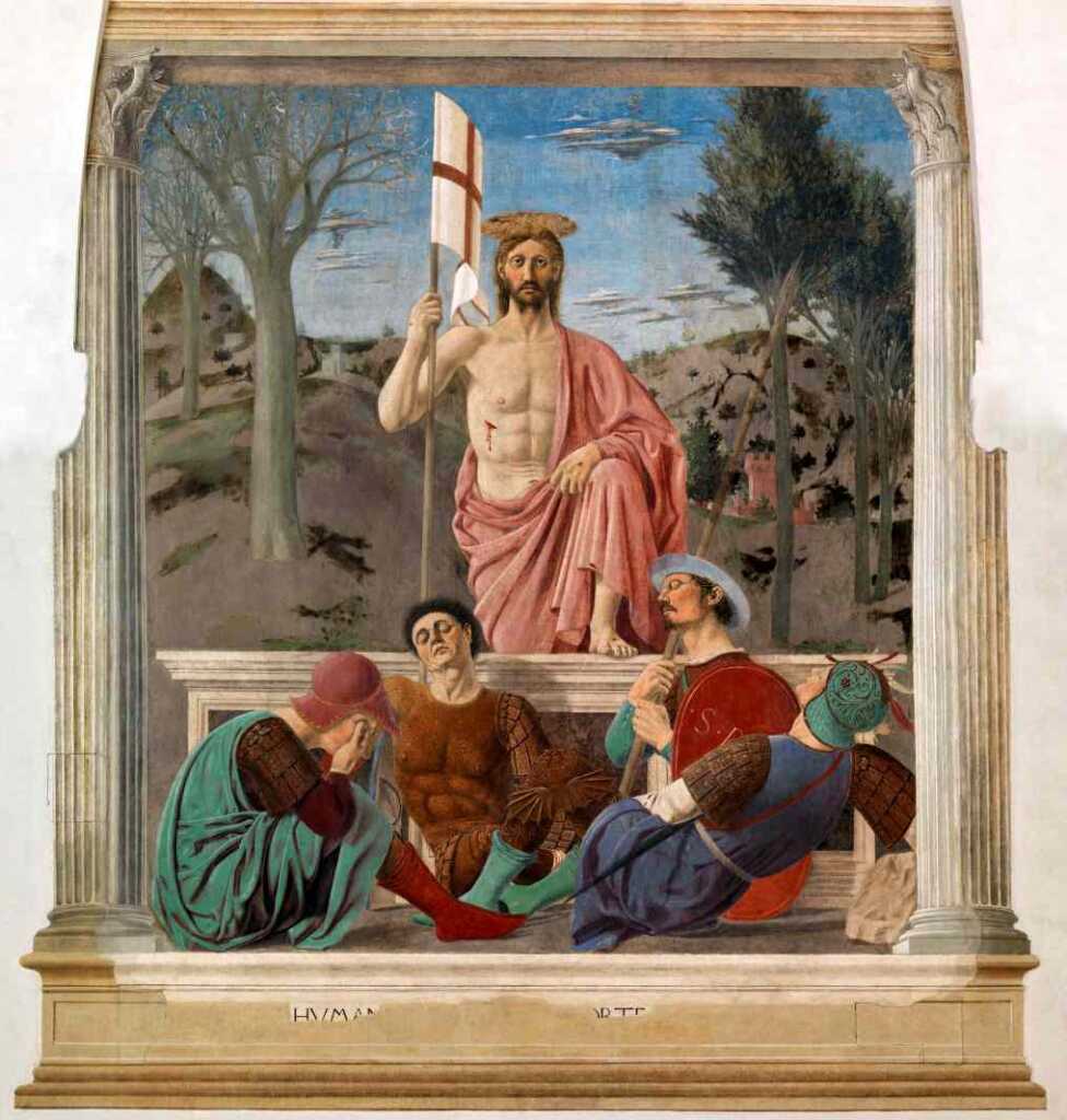“Resurrezione di Cristo” di Piero Della Francesca