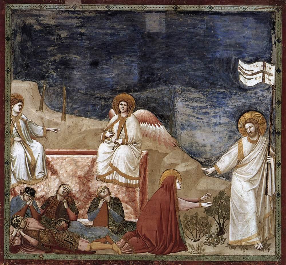 “Resurrezione e Noli me tangere” di Giotto