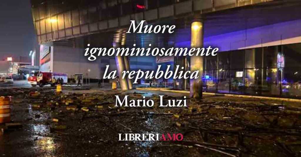 Una poesia di Mario Luzi condanna a ogni forma di terrorismo