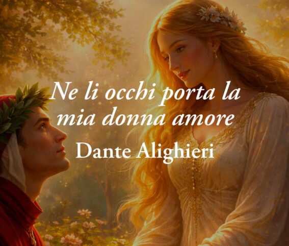 "Ne li occhi porta la mia donna amore" di Dante: poesia che spiega perché l'amore rende migliori
