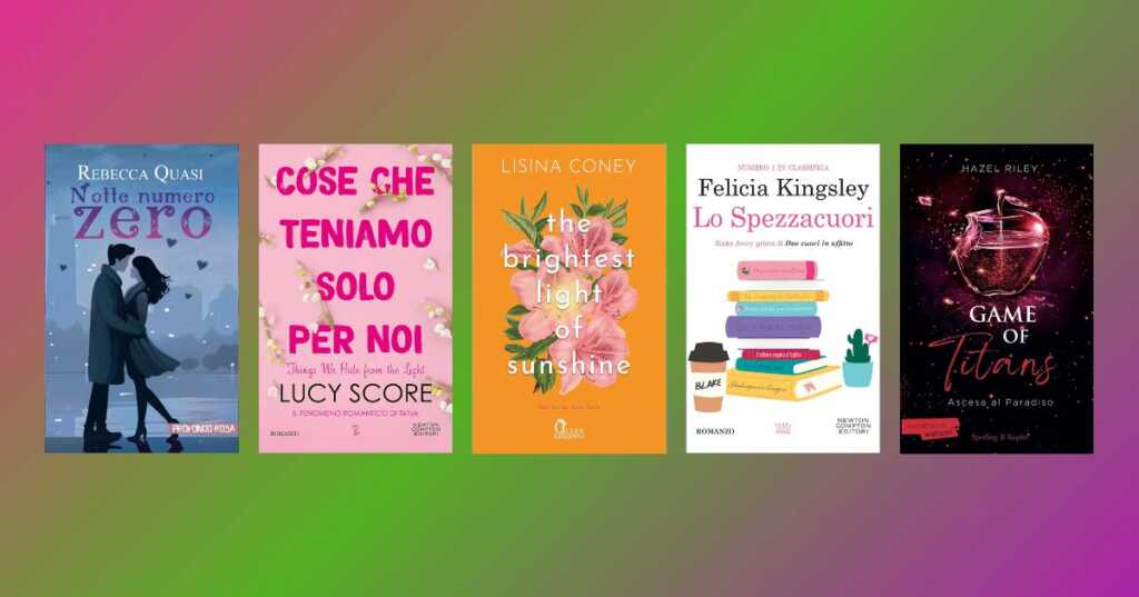 5 romanzi rosa da leggere ad aprile