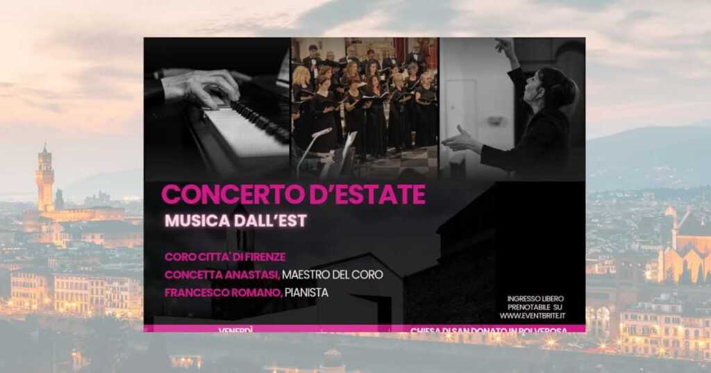 Concerto d'Estate, a Firenze un viaggio musicale nell'Est Europa