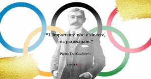 La celebre frase di Pierre De Coubertin sullo spirito olimpico e la lealtà
